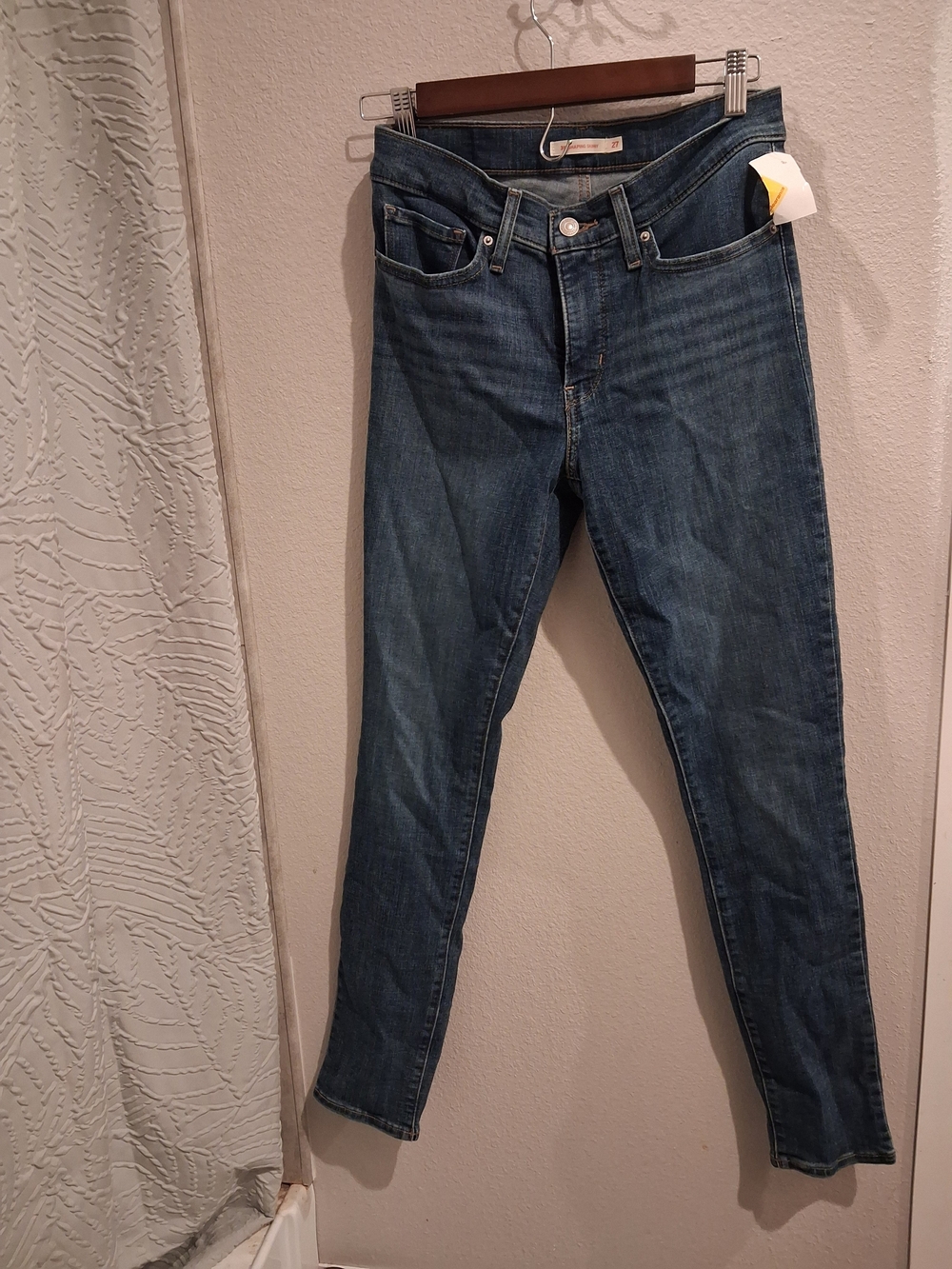 Women's Slim Fit Dark Blue Skinny Jeans